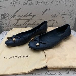 Authentic Louis Vuitton Ballerina Empreinte Flats